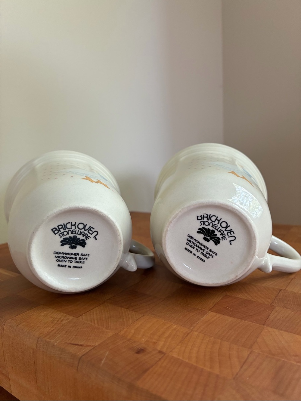 Blue Bow Goose Mug Set of 2: Country Kitchen Cottagecore: Aunt Rhody - Picture 5 of 9